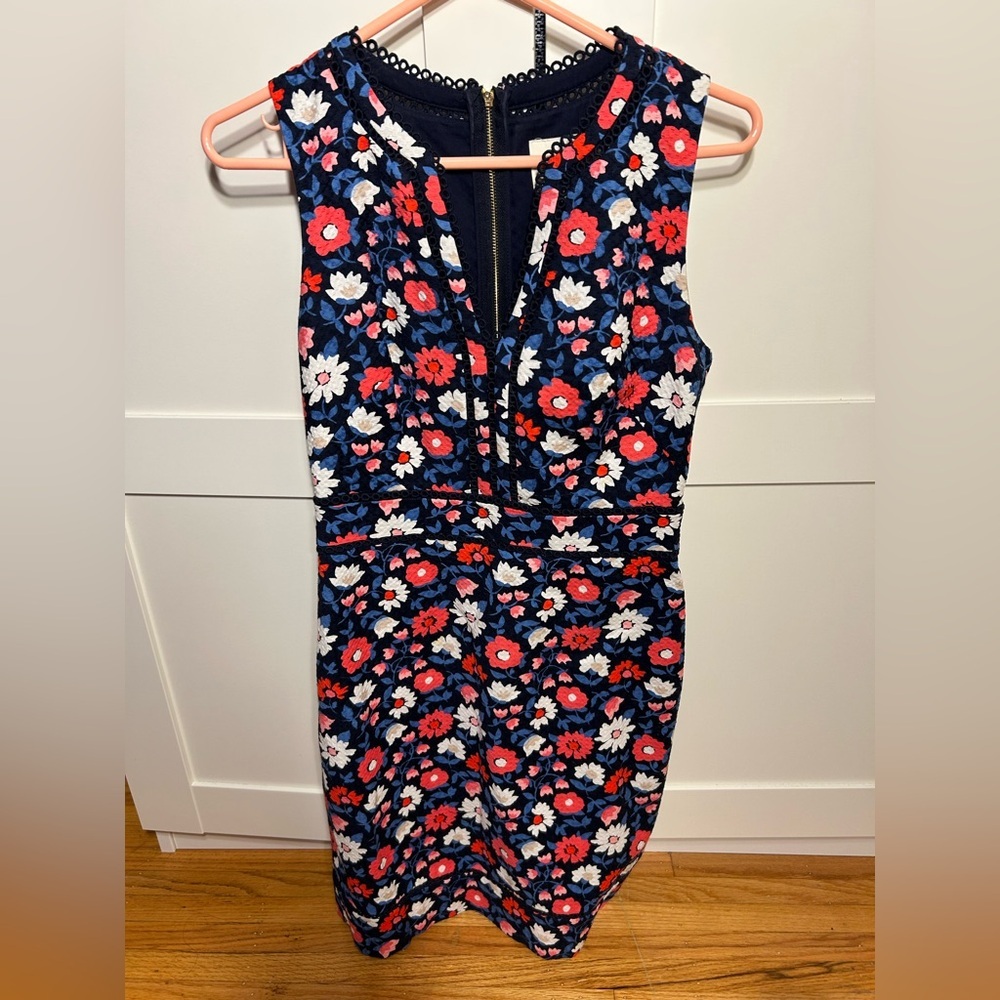 Kate spade ♠️  - Shore Thing Daisy Jacquard Sheath Dress size 2 - Picture 4 of 5